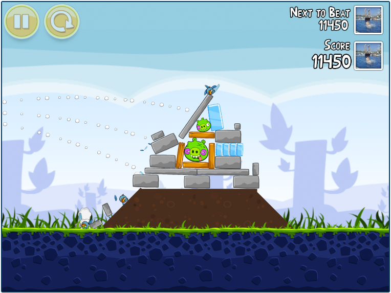 Play Angry Birds on Google+